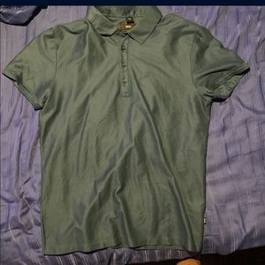 Hugo boss teal large polo